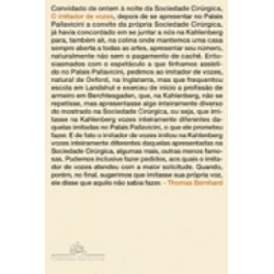 O imitador de vozes -...